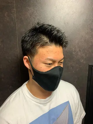 ショート HIRO GINZA新橋店所属・山内 敢史のヘアスタイル