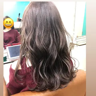 セミロング カラー TOWA 野村　コウダイのヘアスタイル