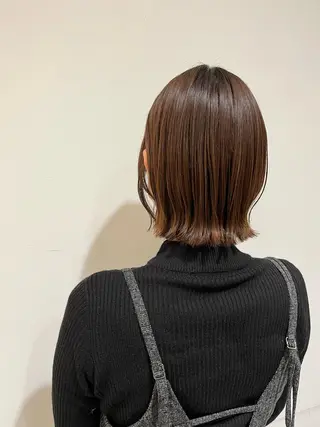 ミディアム 西崎 満里奈のヘアスタイル