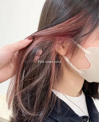 ミディアム カラー ヘアアレンジ Apero【アペロ】所属・パーマ/暖色/ボブ イワタテ🇰🇷のヘアスタイル