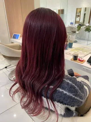 カラー 🫧L`pul🫧 ハイトーン/マツパのヘアスタイル