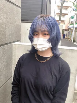 ミディアム カラー kaho🧸 / 大人styleのヘアスタイル