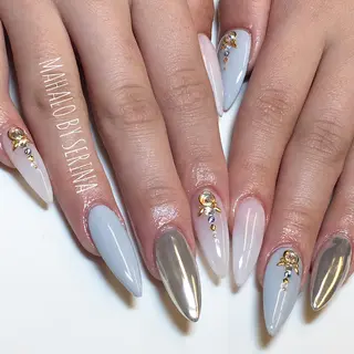 ロング カラー ネイル SUNNY BAE. SERINAのネイルデザイン