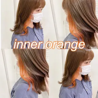 ミディアム カラー 横浜🍒カット エクステ/RIEのヘアスタイル