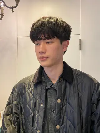 パーマ メンズ レディースカット🎀 NANAHAのヘアスタイル