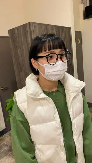 ショート 中村 友香のヘアスタイル