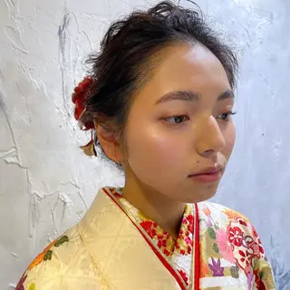 アイブロウ irwi/イルウィ所属・miku🎀門前仲町 ブリーチ・レイヤーのヘアスタイル