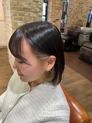 カラー 💜にしむら みく💜のヘアスタイル