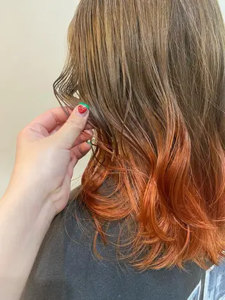 セミロング ボブ/透明感カラー 🧸YUI❤️のヘアスタイル