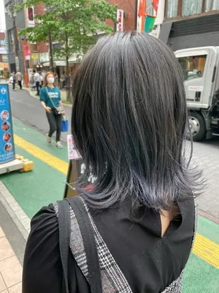 ミディアム カラー ♡Eleanor大宮 aya♡のヘアスタイル
