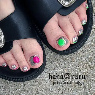 ネイル haha@ ruruのネイルデザイン