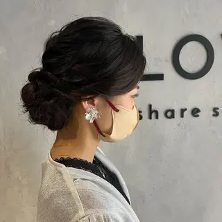 ヘアアレンジ 隠れ家サロンso you所属・yukimi .のヘアスタイル