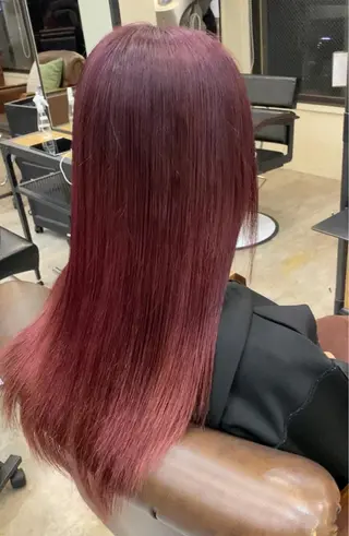 ロング カラー 🟢NEGi🟣 🫧髪質改善のヘアスタイル