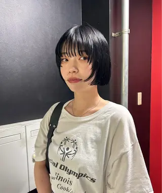 ショート 市川 蘭のヘアスタイル
