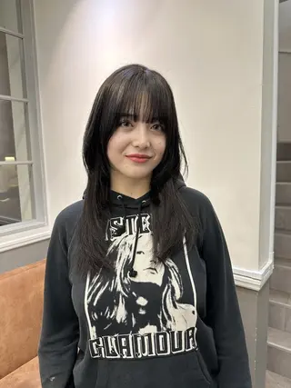 ロング シールエクステ✨ L.O.G村岡健一のヘアスタイル