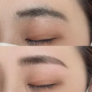 アイブロウ plume eyelashのネイルデザイン