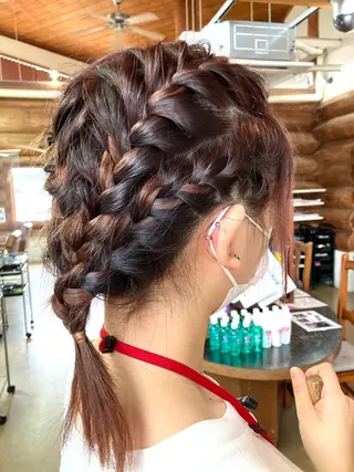ヘアアレンジ 中谷 浩子のヘアスタイル