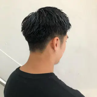 ショート メンズ CLUTCH天王寺 西藤遥河のヘアスタイル