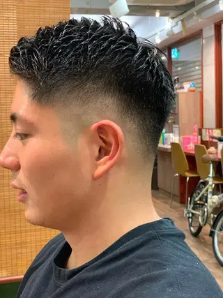 メンズ 高円寺フェード 武内和樹のヘアスタイル