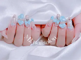 ネイル 長さだし専門店 M2 rikaのネイルデザイン