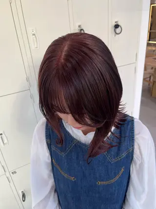 ミディアム カラー 🎀Yamasaki Yui🎀のヘアスタイル