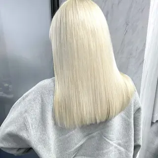 セミロング カラー 梅田/韓国ヘア/ エクステ🤖ヒナのヘアスタイル