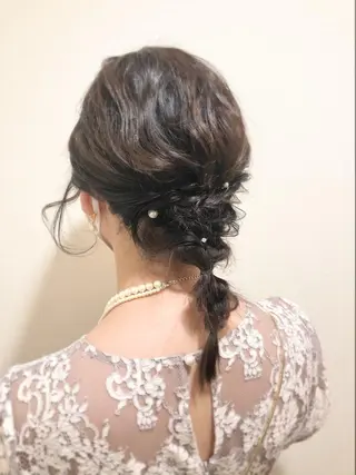 ヘアアレンジ 髪質改善/縮毛矯正 /青山 早希🐾のヘアスタイル