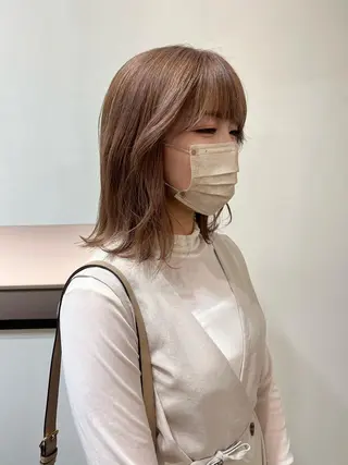 ミディアム 名古屋美容院 / keinaのヘアスタイル