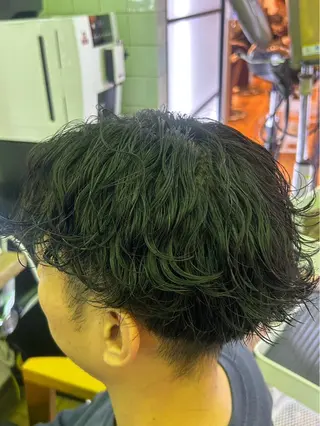 パーマ 遠藤 歩夢のヘアスタイル