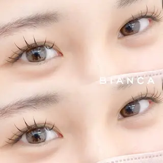 マツエク・マツパ Bianca 赤羽 樋口︎︎のマツエク・マツパデザイン