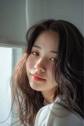 セミロング カラー パーマ ヘアアレンジ 🌈Luana🌈 公式/大通のヘアスタイル