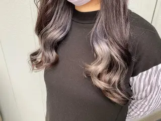 ロング カラー アンククロス kyokaのヘアスタイル