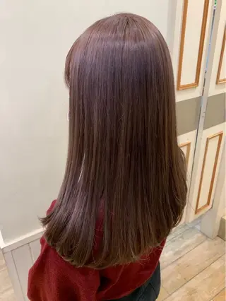 セミロング 韓国ヘア ‎🤍KANA🎀のヘアスタイル