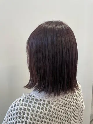 ミディアム あずま みゆのヘアスタイル