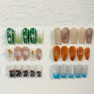 ネイル 【malunail】 8月15日〜店舗移動のネイルデザイン