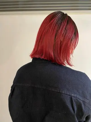 カラー VISION   aoyama所属・かがやしづ ⭐️ブリーチカラーのヘアスタイル