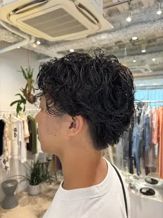 パーマ メンズ ANY/須田 麻人/パーマスタイルのヘアスタイル