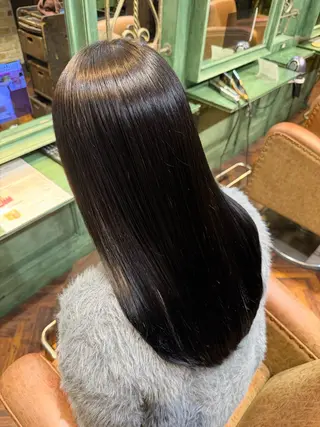ロング Monan 新宿所属・ケイジ✨透明感 /艶カラー✨のヘアスタイル