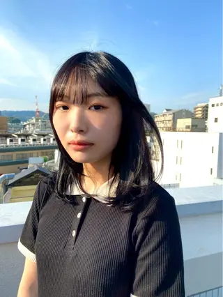 カラー 矢野 佑那のヘアスタイル