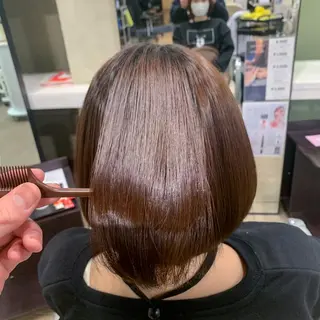 ミディアム カラー Uni.所属・地毛風ストレート/ 髪質改善/榎本流行のヘアスタイル