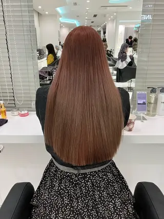 ロング カラー ヘアアレンジ 🫧透明感ラベンダー 似合わせ🫧あい🫧のヘアスタイル