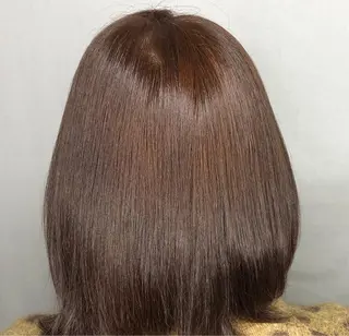 ミディアム カラー 韓国風レイヤーカット 松葉翔のヘアスタイル