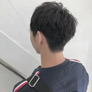 ショート メンズ CLUTCH天王寺 西藤遥河のヘアスタイル