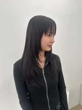 ロング jjeno所属・aisa 札幌カットモデル🎀のヘアスタイル