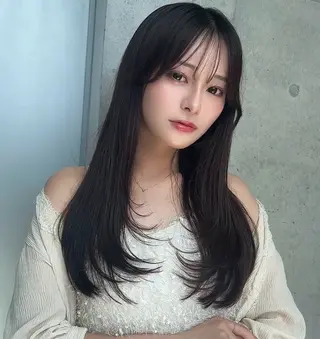 セミロング カラー 🌫️大人韓国ヘア 🌫️naoyaのヘアスタイル