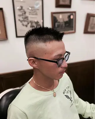 ショート メンズ HIROGINZA ヒロ銀座 青山所属・マツオ リュウホウ🐉のヘアスタイル