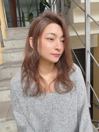 ロング カラー lond strada所属・🌟モテ髪ショート 🌟店長 津賀涼のヘアスタイル