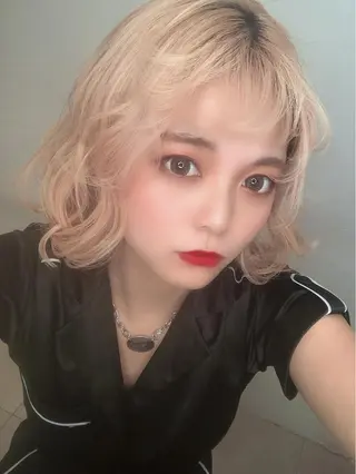 ミディアム カラー 🇰🇷カルマパーマ kaito🇰🇷のヘアスタイル