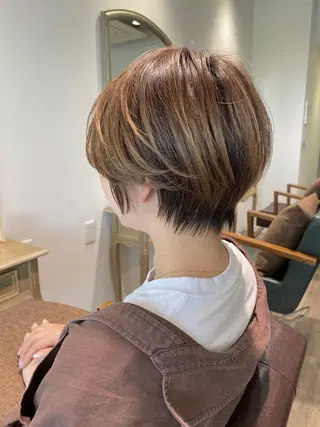 ショート 粕川 達哉のヘアスタイル