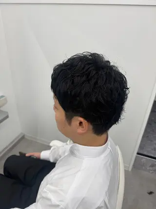 メンズ 🕯コバ/レイヤー/ 透明感/縮毛🕯のヘアスタイル